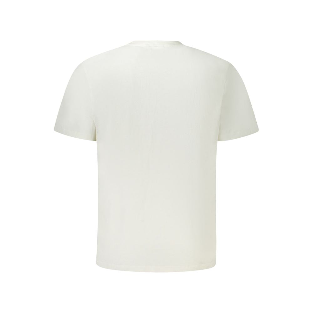 Pepe Jeans White Cotton Men T-Shirt