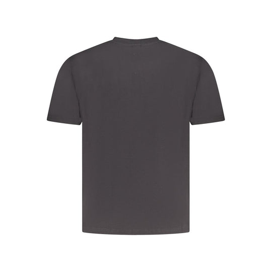 North Sails Black Cotton Men T-Shirt