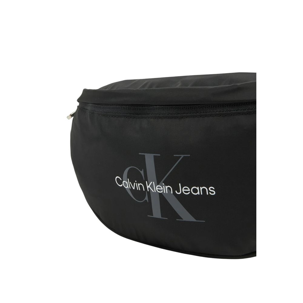 Calvin Klein Jeans Black Recycled Polyester Bag