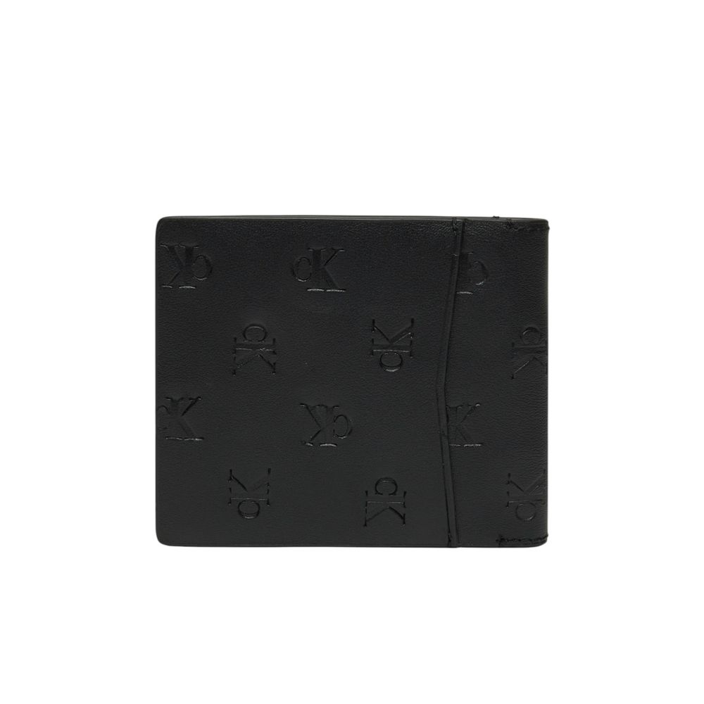 Calvin Klein Jeans Black Leather Wallet