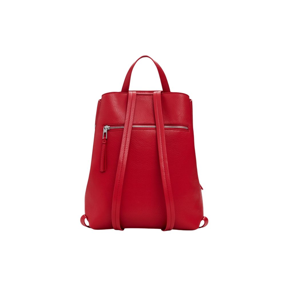 Desigual Red Polyethylene Backpack