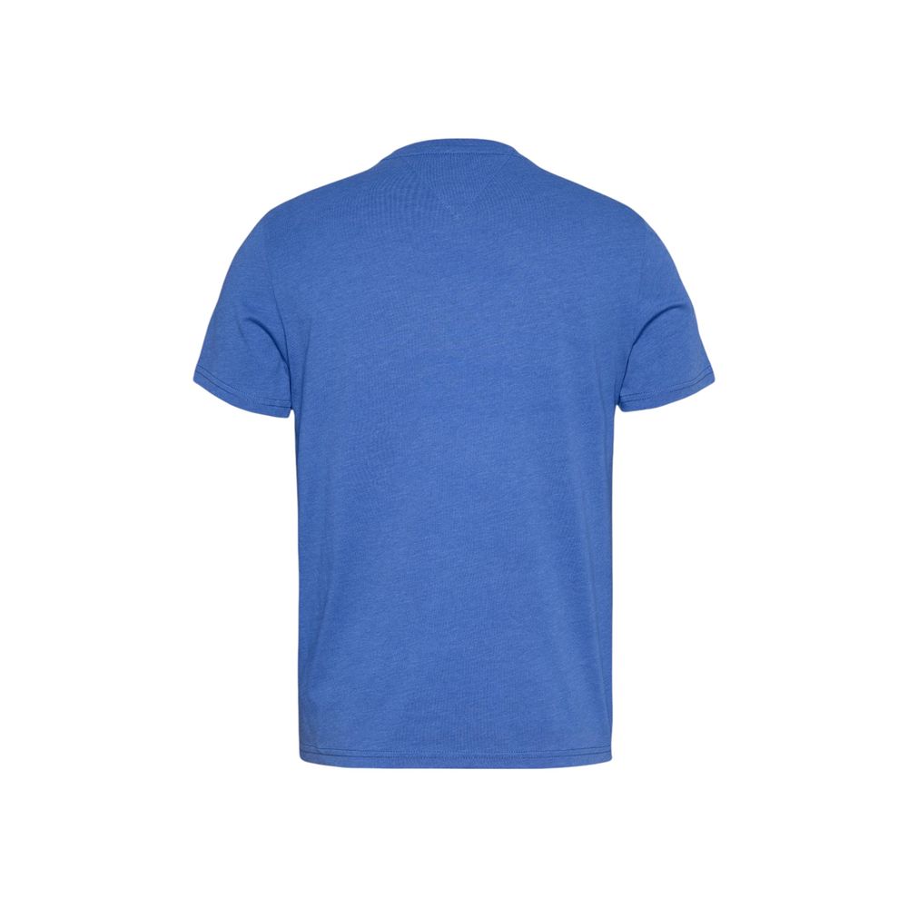 Tommy Hilfiger Jeans Blue Cotton T-Shirt