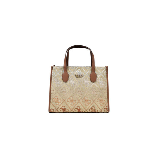 Guess Beige Polypropylene Handbag