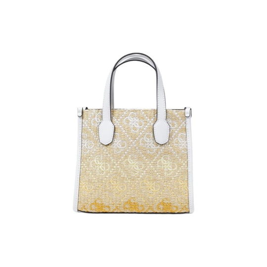 Guess White Polypropylene Handbag