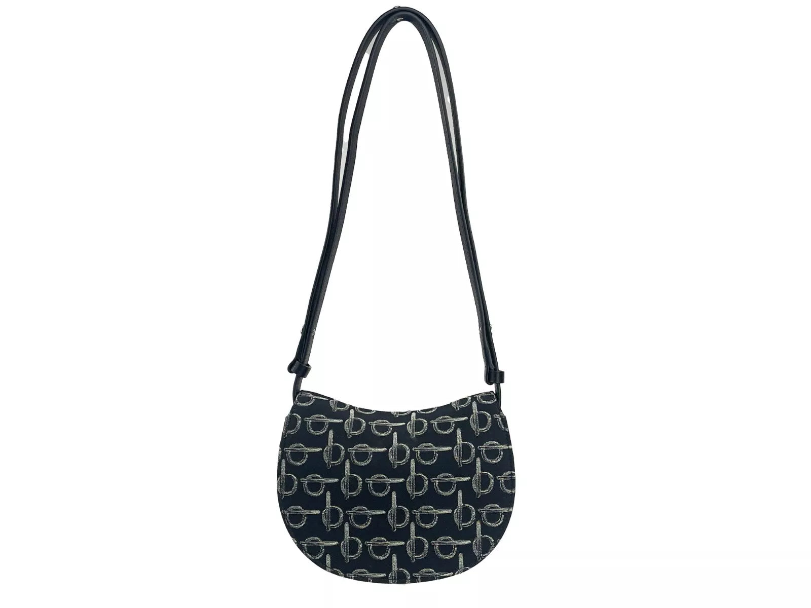 Burberry Mini Rocking Horse Crossbody Bag Purse Black - ACCEXO