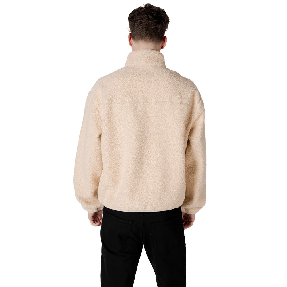 Calvin Klein Jeans Cream Recycled Polyester Jacket - ACCEXO