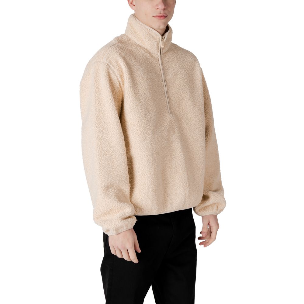 Calvin Klein Jeans Cream Recycled Polyester Jacket - ACCEXO