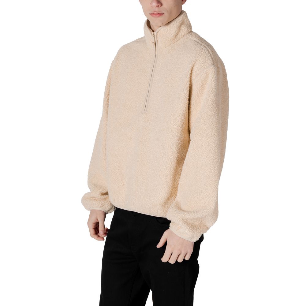Calvin Klein Jeans Cream Recycled Polyester Jacket - ACCEXO
