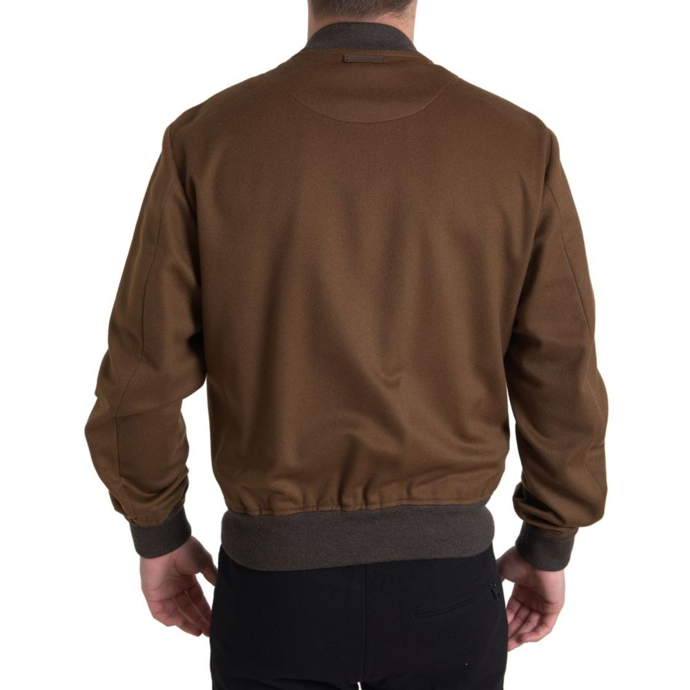 Dolce & Gabbana Brown Cashmere Jacket - ACCEXO