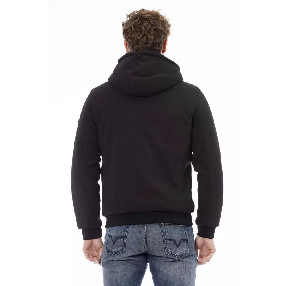 Baldinini Trend Black Polyester Jacket - ACCEXO