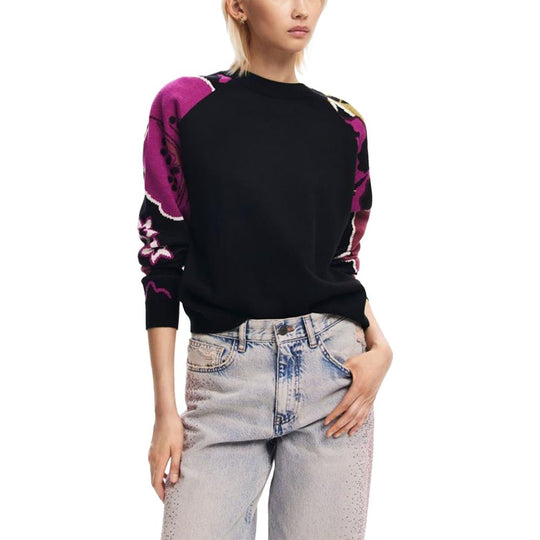 Desigual Black Polyamide Sweater