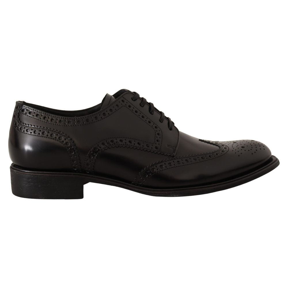 Dolce & Gabbana Black Leather Formal - ACCEXO