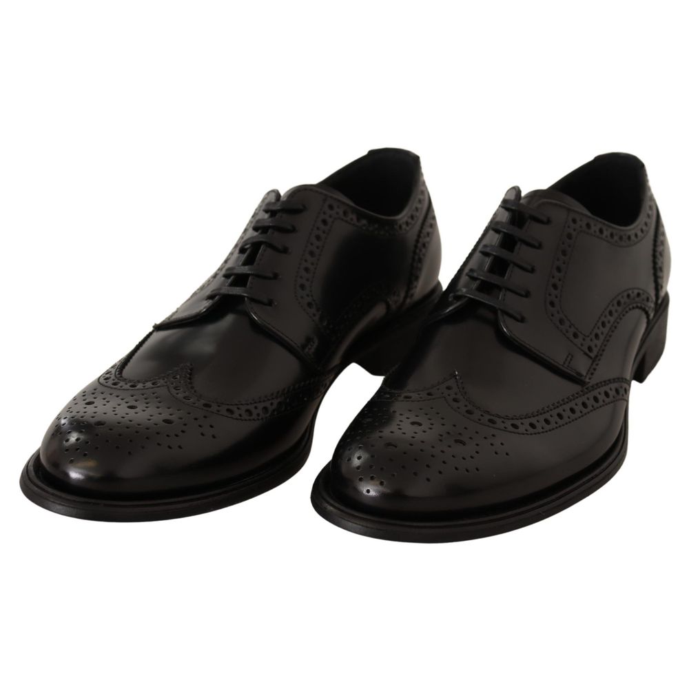 Dolce & Gabbana Black Leather Formal - ACCEXO