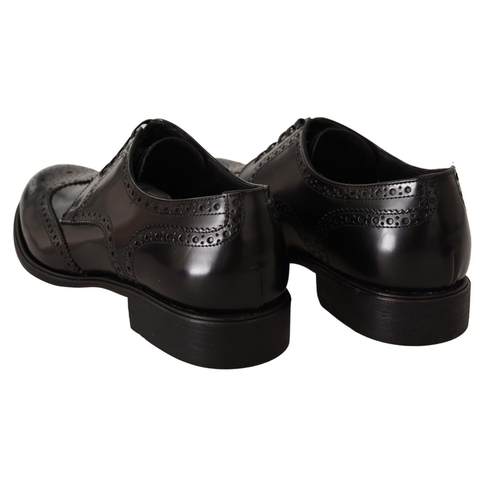 Dolce & Gabbana Black Leather Formal - ACCEXO