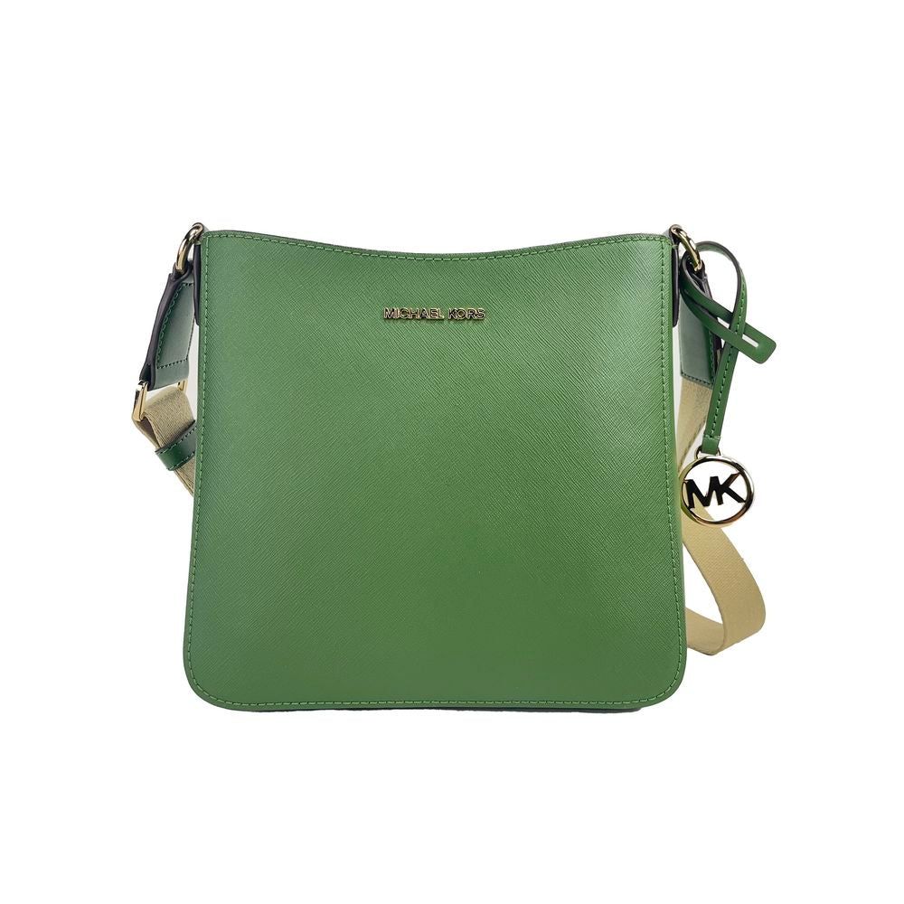 Michael Kors Green Saffiano Leather Crossbody Bag - ACCEXO