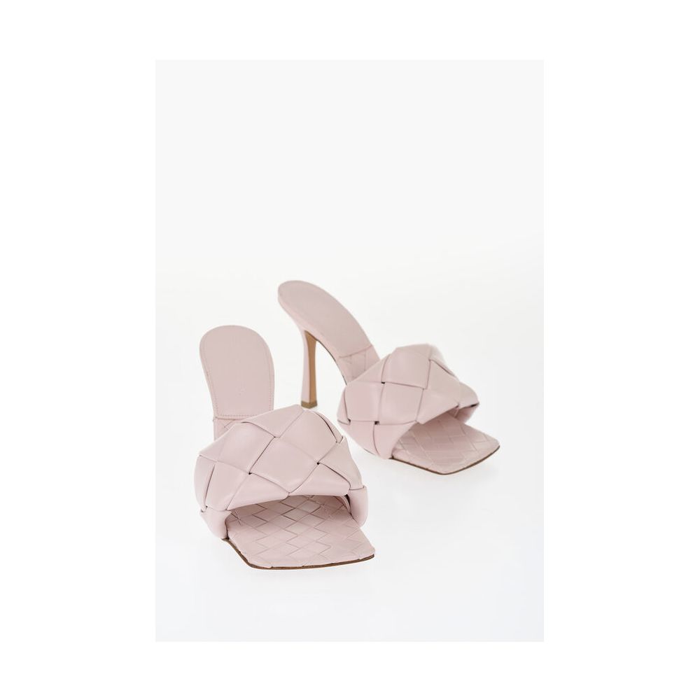 Bottega Veneta Pink Leather Sandal