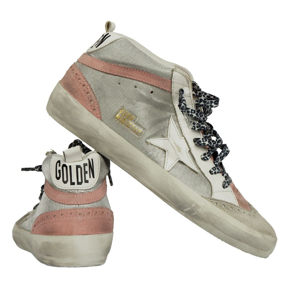 Golden Goose Gray Leather Sneaker