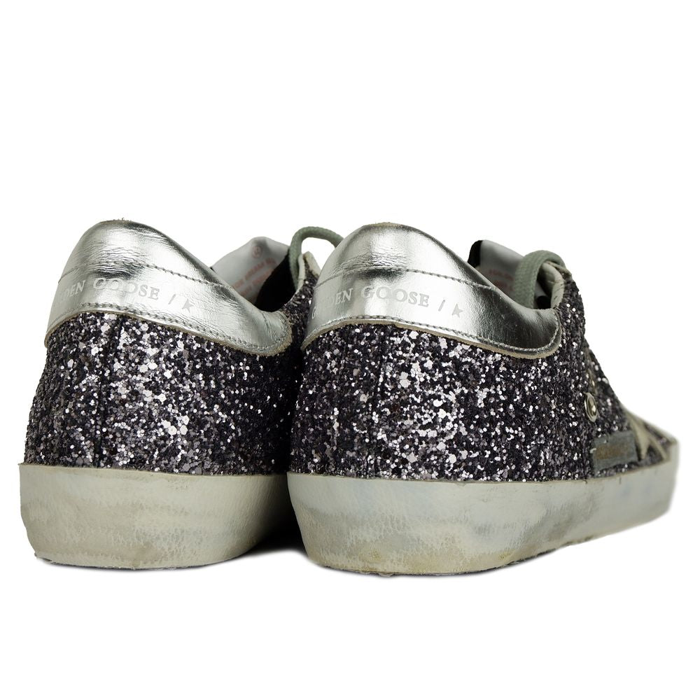 Golden Goose Gray Leather Sneaker