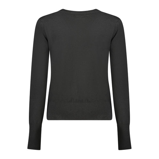 Guess Jeans Black Polyester Women Sweater