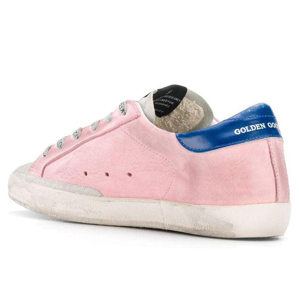 Golden Goose Pink Leather Di Calfskin Sneaker