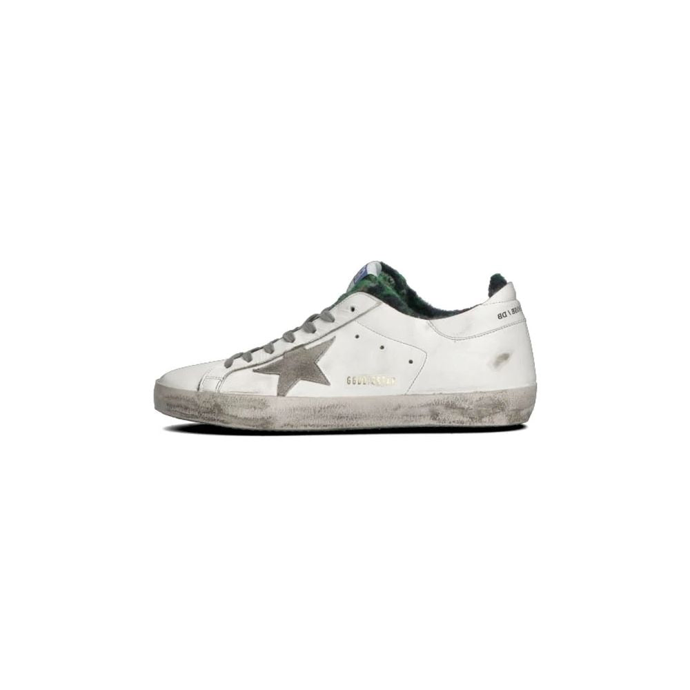 Golden Goose White Leather Di Calfskin Sneaker