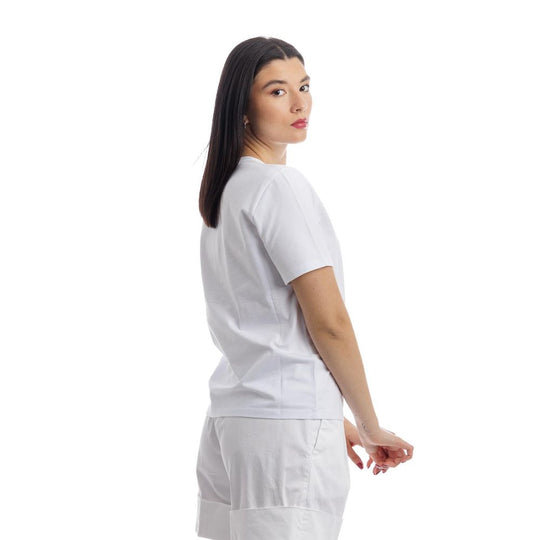 Herno White Cotton Tops & T-Shirt