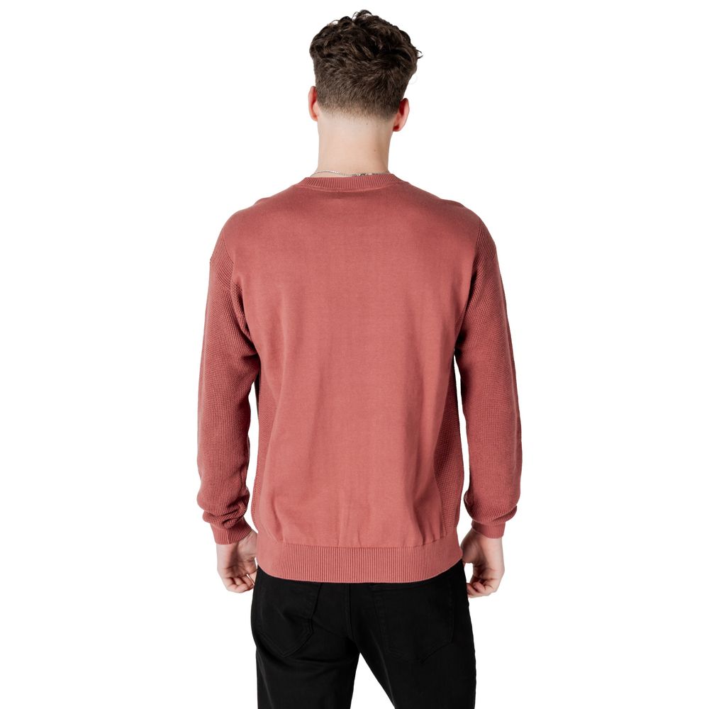 Calvin Klein Jeans Red Cotton Sweater - ACCEXO