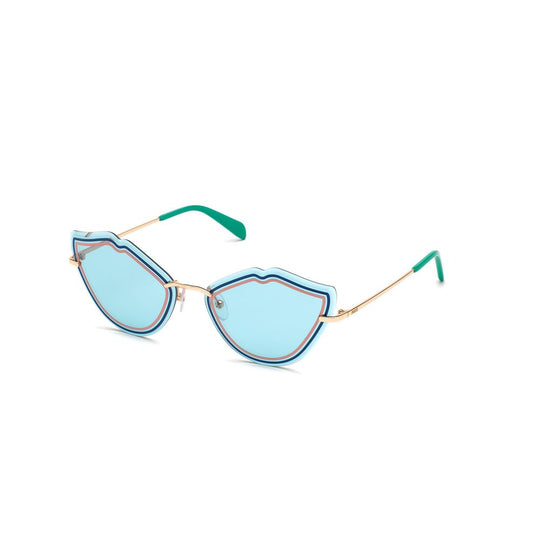 Emilio Pucci Multicolor Metal Sunglasses