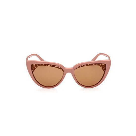 Emilio Pucci Brown Acetate Sunglasses