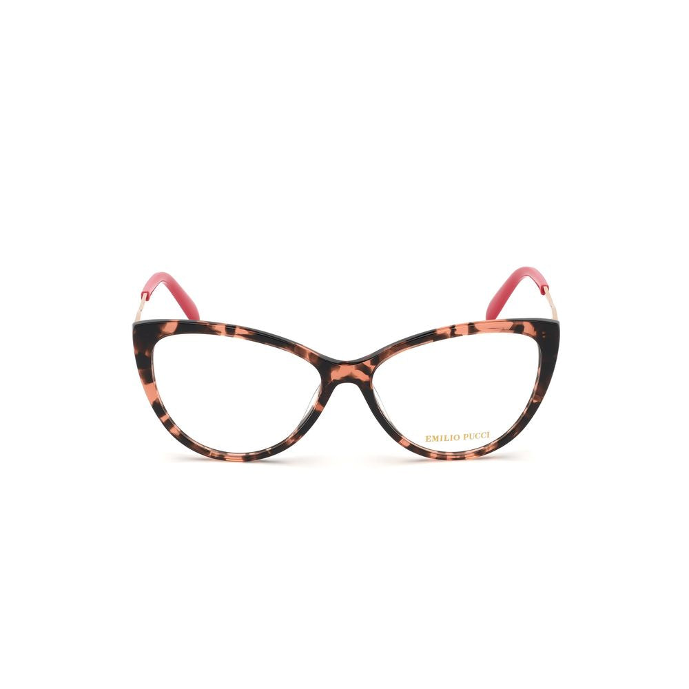 Emilio Pucci Brown Acetate Frames