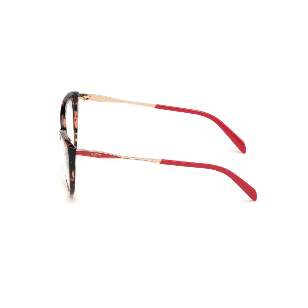 Emilio Pucci Brown Acetate Frames