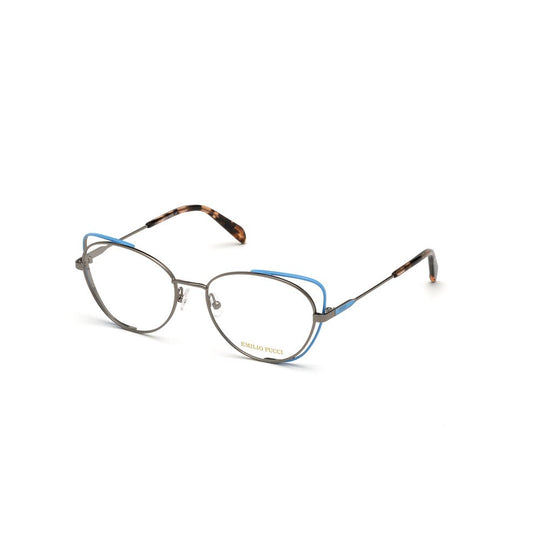 Emilio Pucci Gray Metal Frames