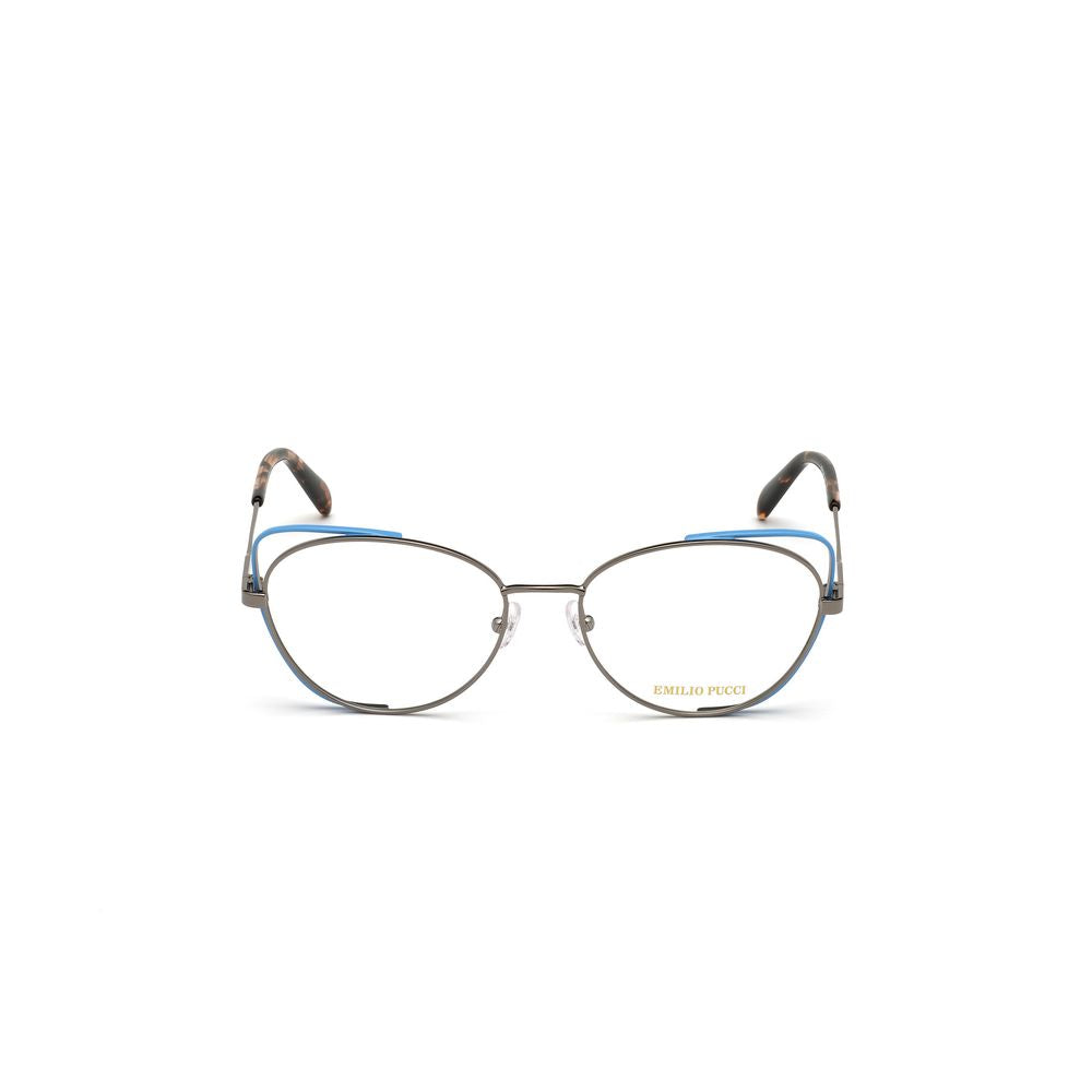 Emilio Pucci Gray Metal Frames