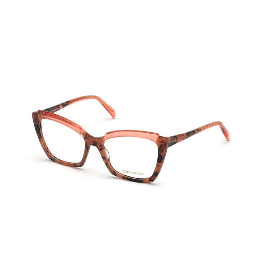 Emilio Pucci Brown Acetate Frames