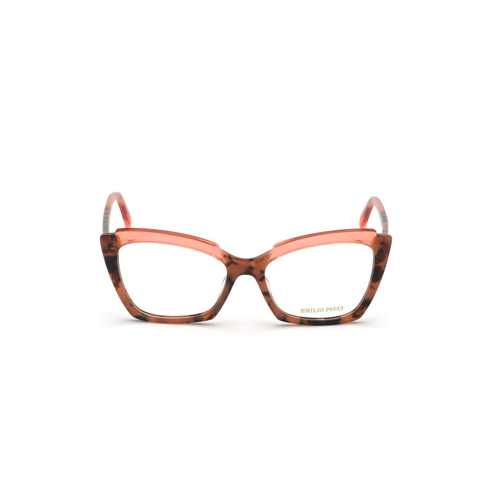 Emilio Pucci Brown Acetate Frames