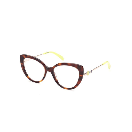 Emilio Pucci Brown Acetate Frames