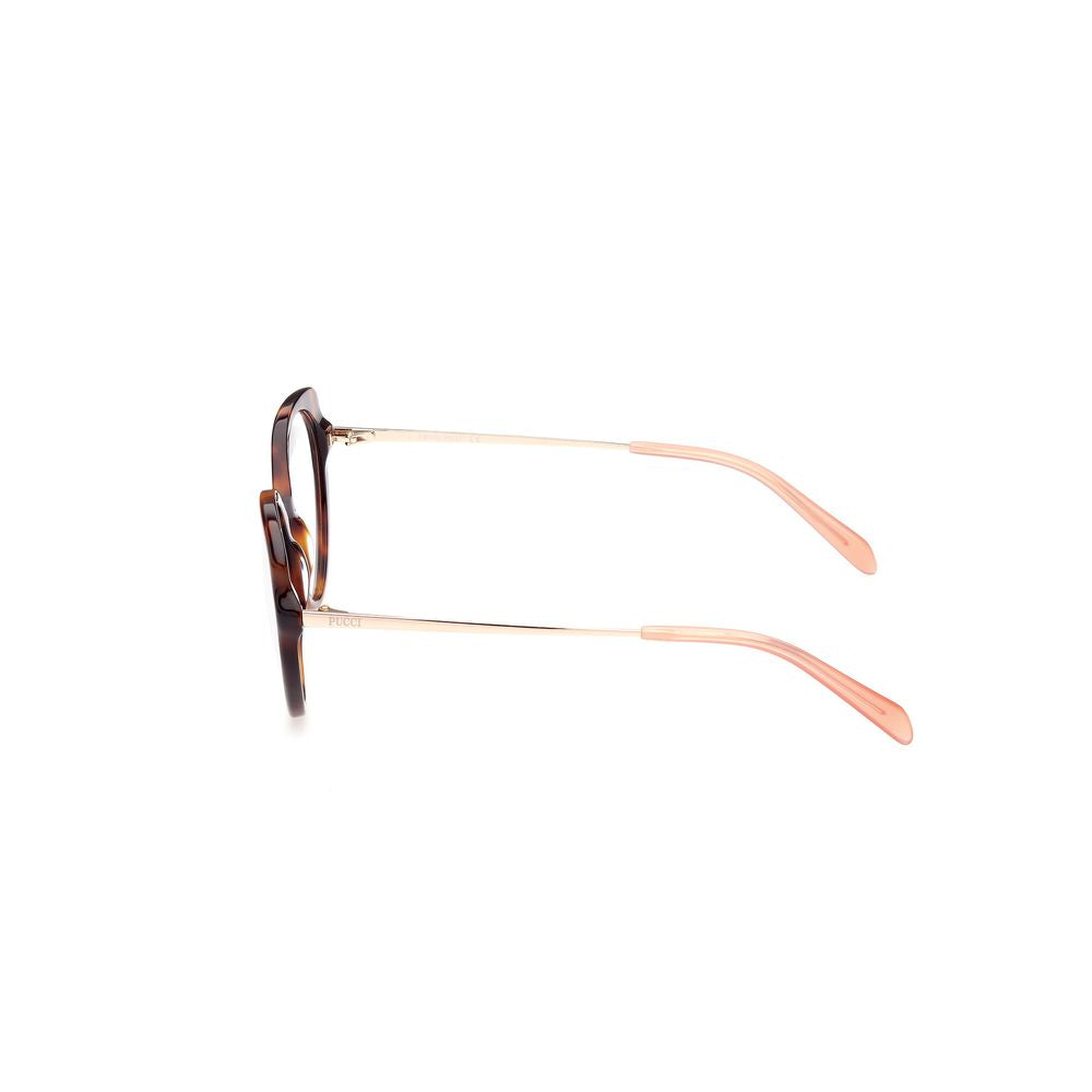 Emilio Pucci Brown Acetate Frames