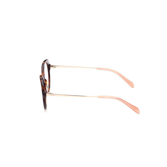 Emilio Pucci Brown Acetate Frames