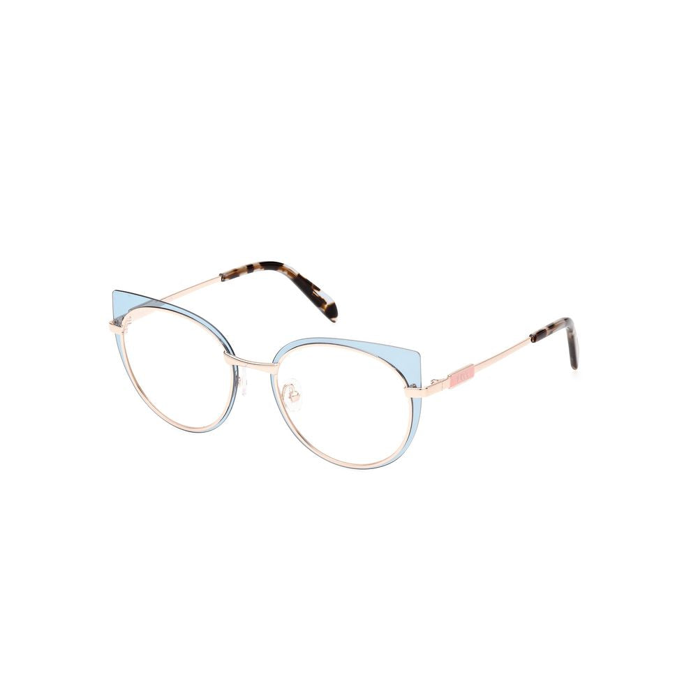 Emilio Pucci Blue Metal Frames