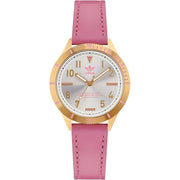 Adidas Multicolor Leather Watch - ACCEXO