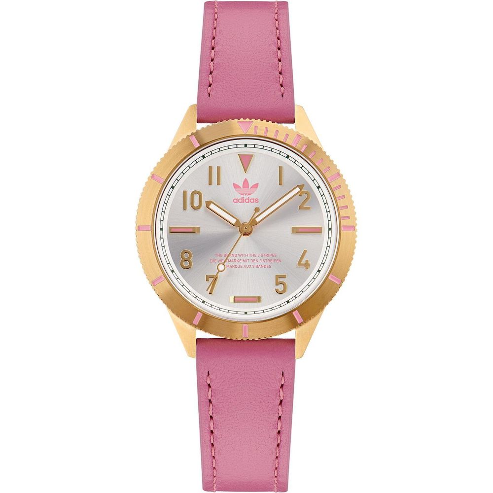 Adidas Multicolor Leather Watch - ACCEXO