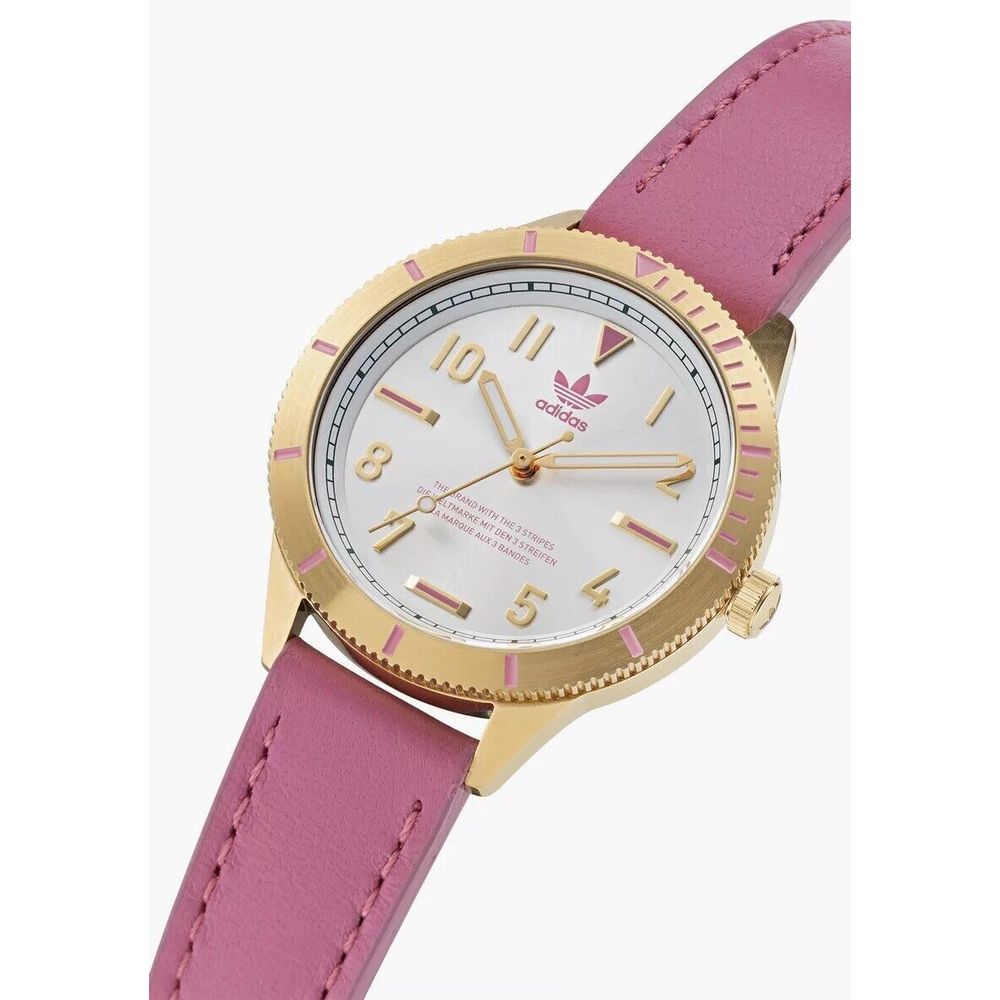 Adidas Multicolor Leather Watch - ACCEXO