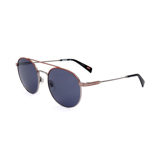 Levi's Gray Stainless Steel Sunglasses