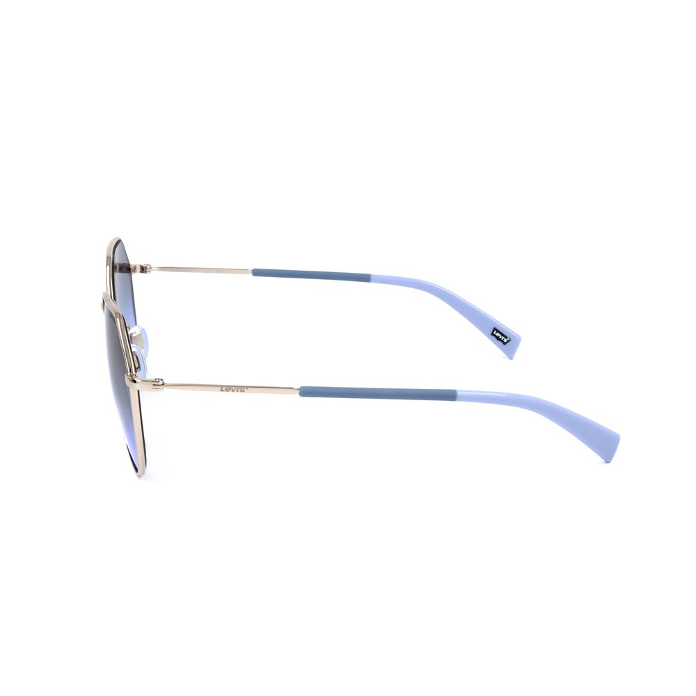 Levi's Gray Stainless Steel Sunglasses