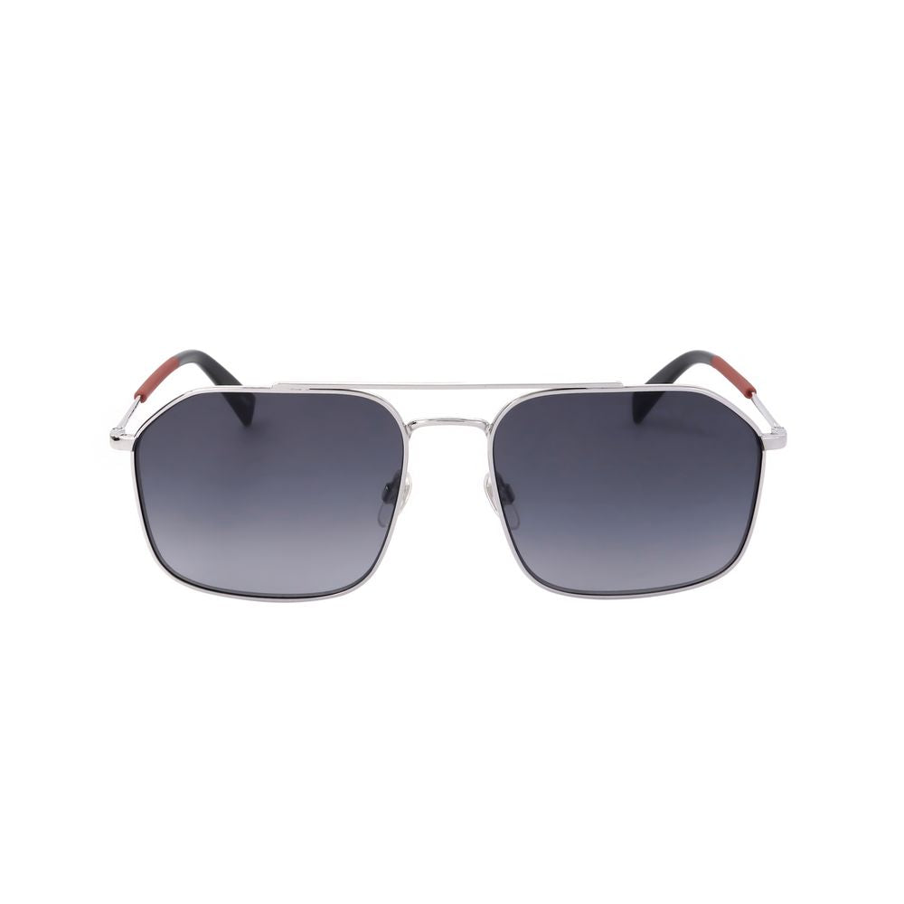 Levi's Gray Stainless Steel Sunglasses