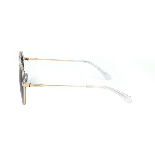 Polaroid Gold Stainless Steel Sunglasses