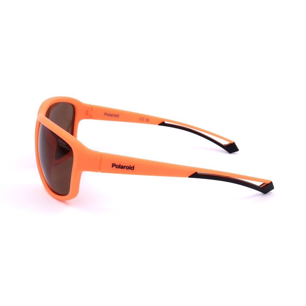 Polaroid Orange Resin Sunglasses