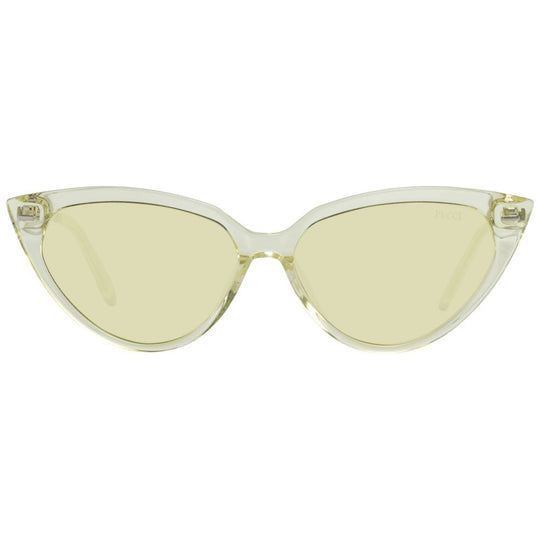 Emilio Pucci Yellow Metal Sunglasses