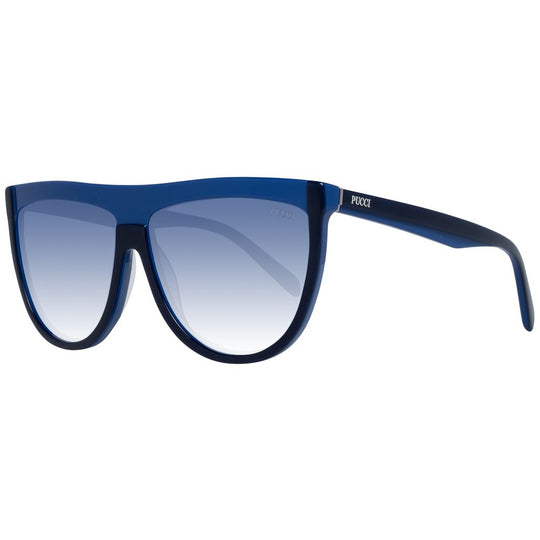 Emilio Pucci Blue Plastic Sunglasses