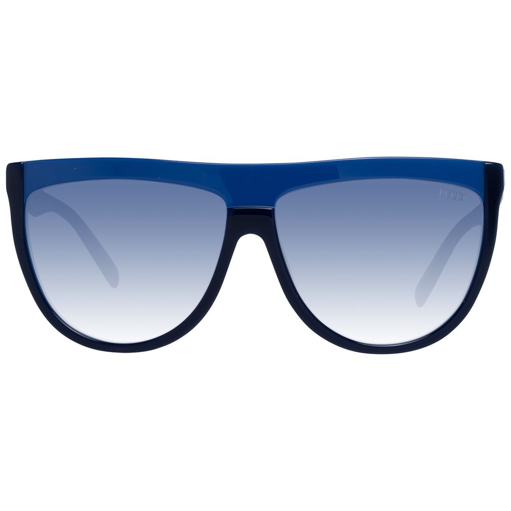 Emilio Pucci Blue Plastic Sunglasses